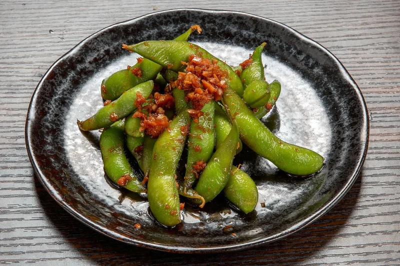 Garlic Edamame - AYCE
