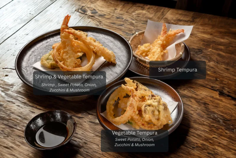 Shrimp And Vegetable Tempura - Ala Carte